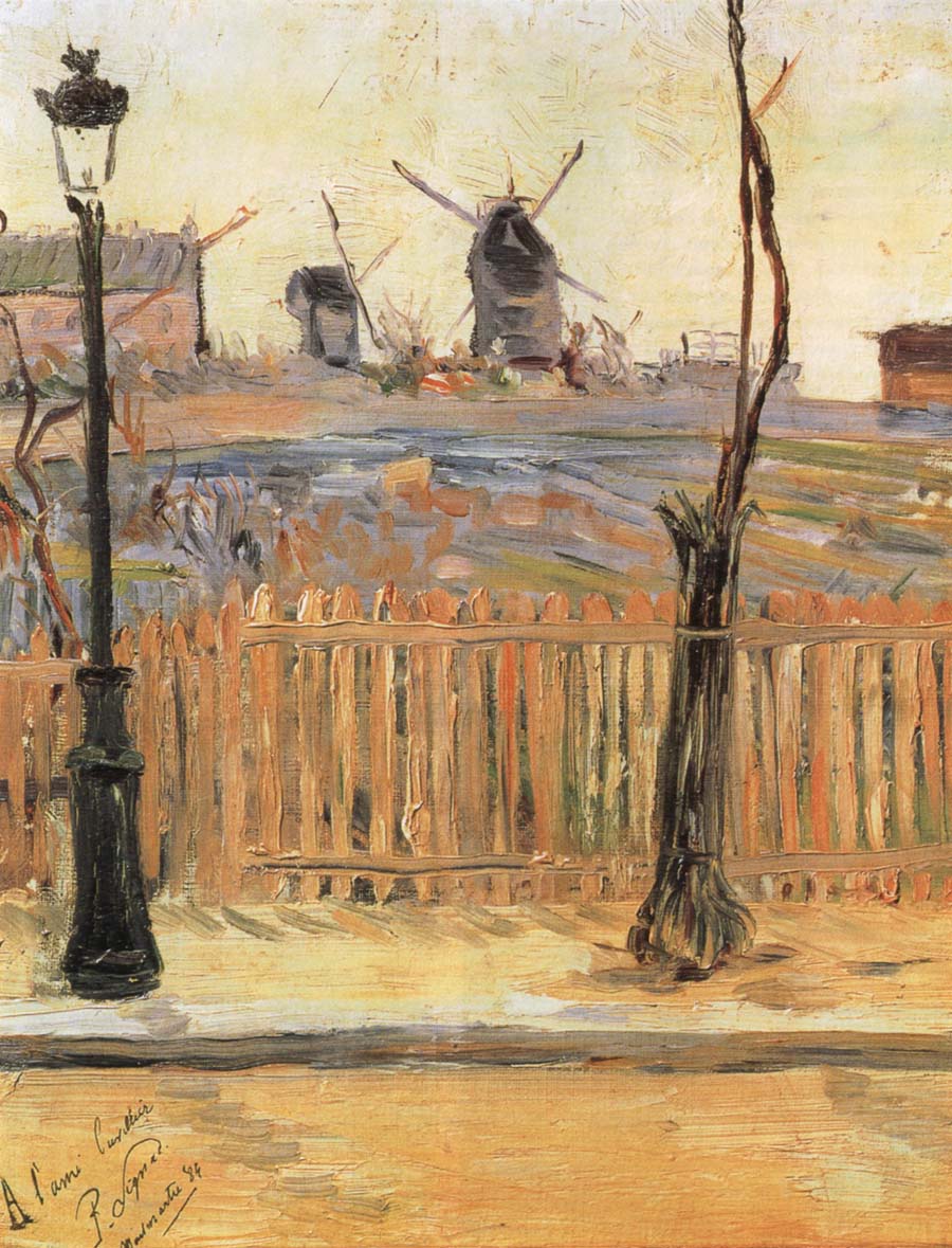 Paul Signac Mills on Moutamartre